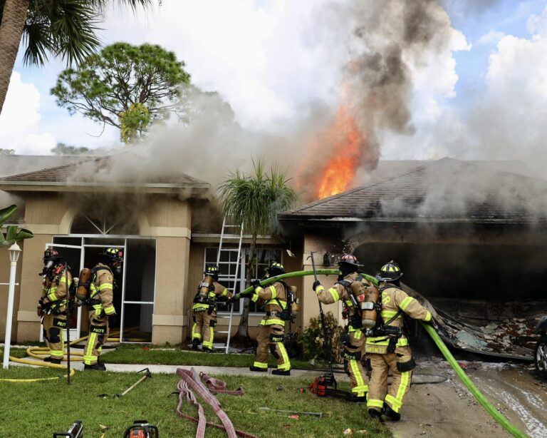 House fire Wellington Florida